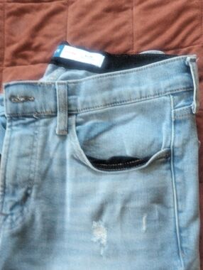 Old Navy Light Blue Slim Men's Jeans - Washed Denim